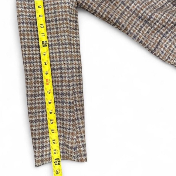 VTG Brooks Brothers Brown Houndstooth Sport Jacket Blazer Size Large (42) - Picture 6 of 8